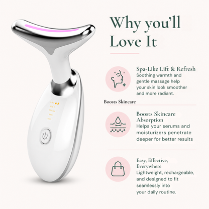 LUMIVRA LED Neck & Face Massager Tripple Pack