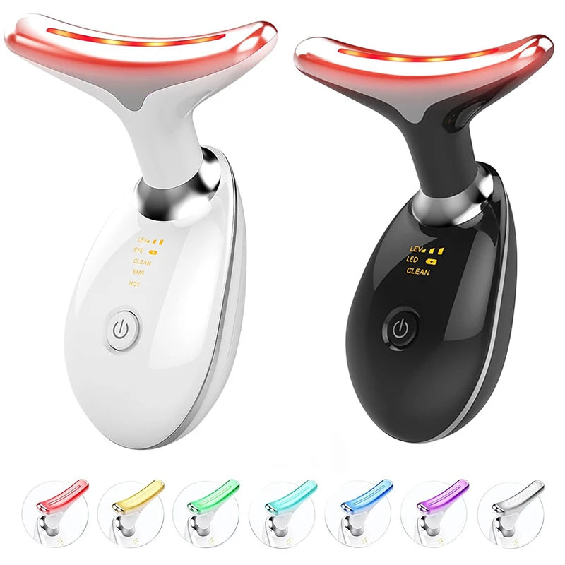 7-Color LED Neck & Face Massager