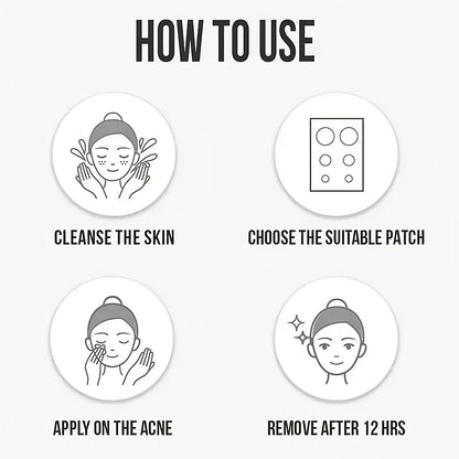 40 pieces of ultra thin pimple patches