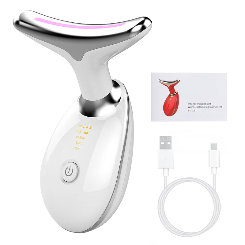 7-Color LED Neck & Face Massager