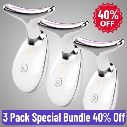 LUMIVRA LED Neck & Face Massager Tripple Pack